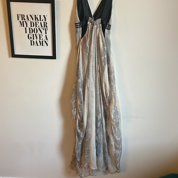 Bebe snake print maxi dress size xxs - Picture 5 of 5
